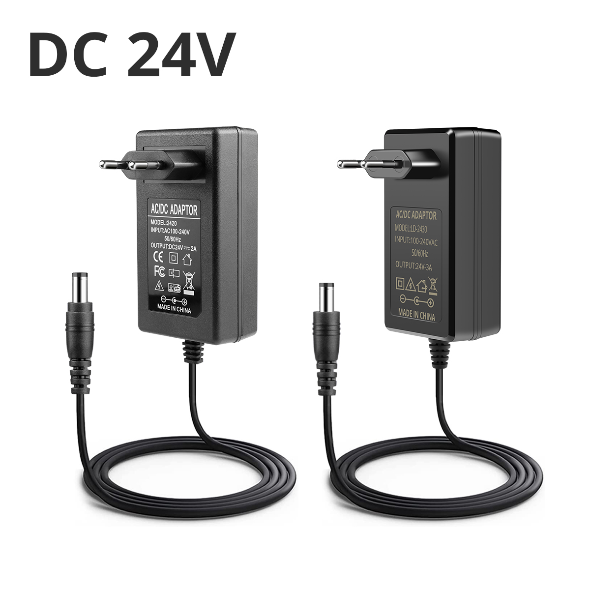 Smps Power Supply - Black 24V DC Power Supply Power