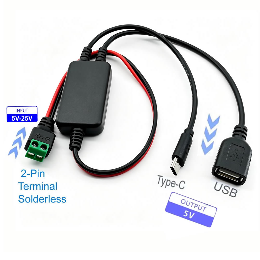 12V/24V to 5V Converter DC-DC  - Modular Power Supply 评论和价格