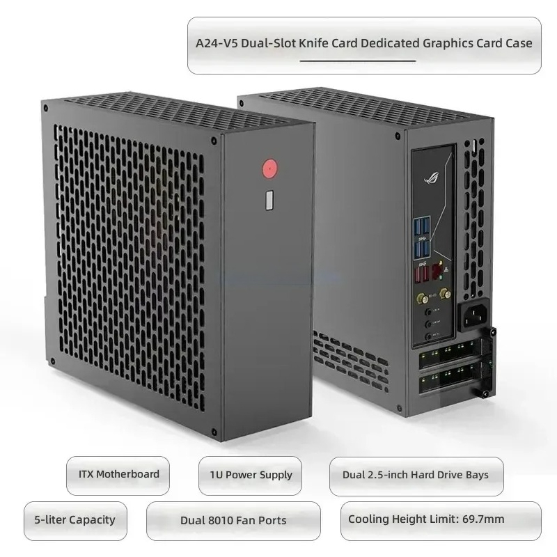 5 Litre Mini A24-V5 2.0 Dual S - Pc Power Supply 评论和价格