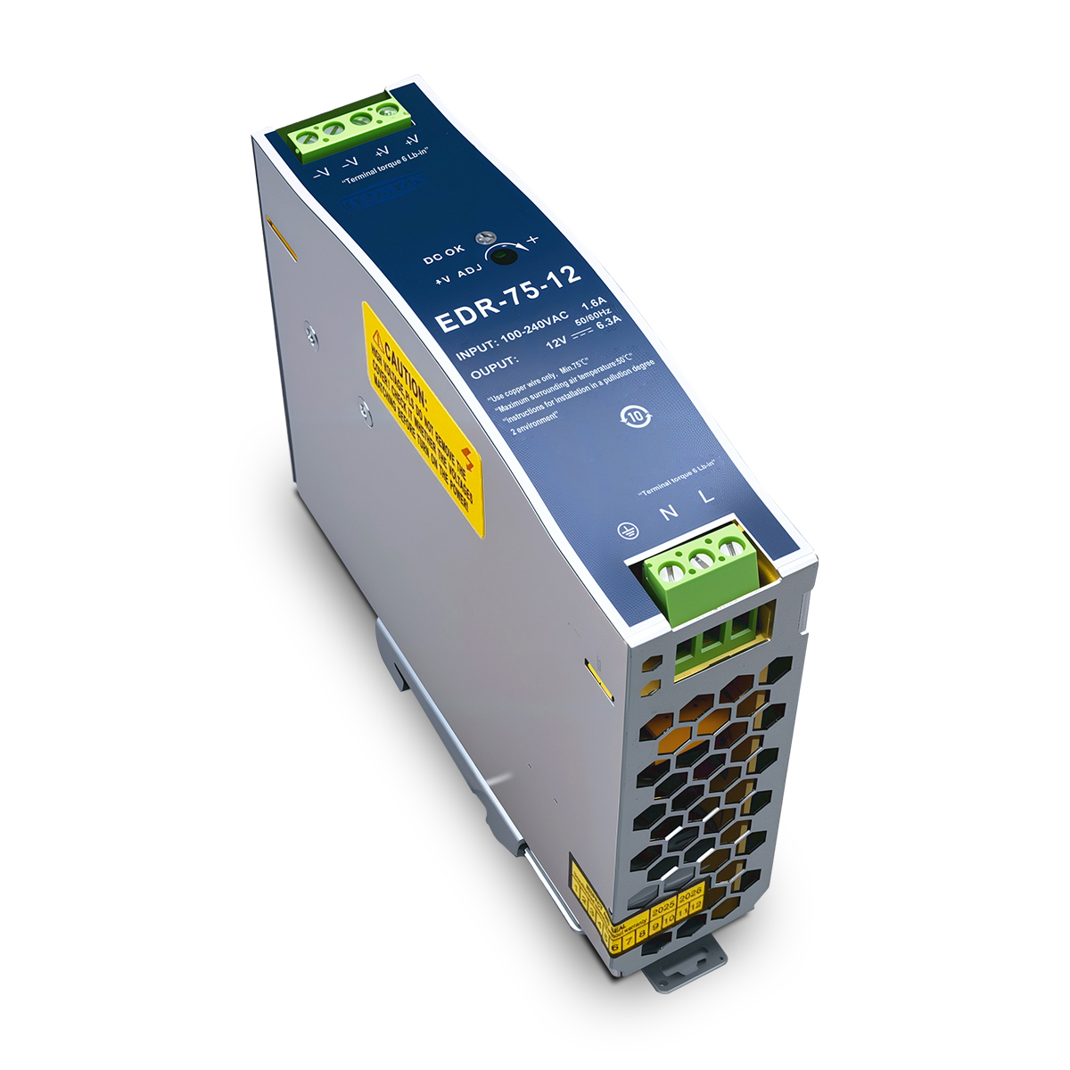 DIN RAIL EDR MDR 20W 60W 75W A - Smps Power Supply 评论和价格