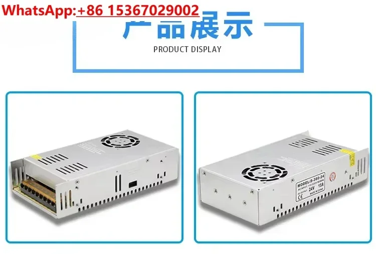 ASLONG 24V15A Switching Power  - Ac Power Supply 评论和价格
