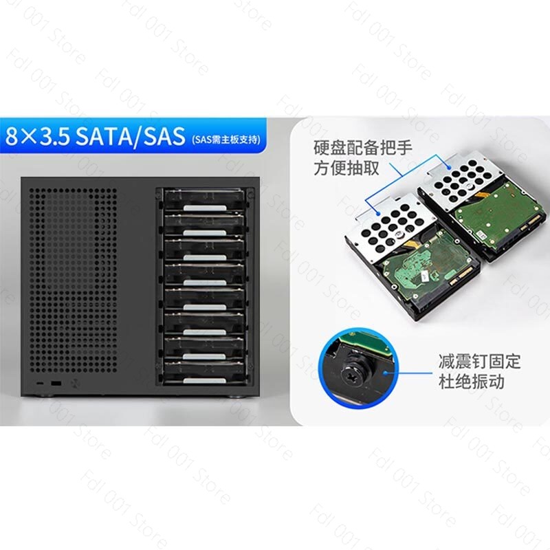 Sagittarius 8-position NAS cha - Atx Power Supply 评论和价格