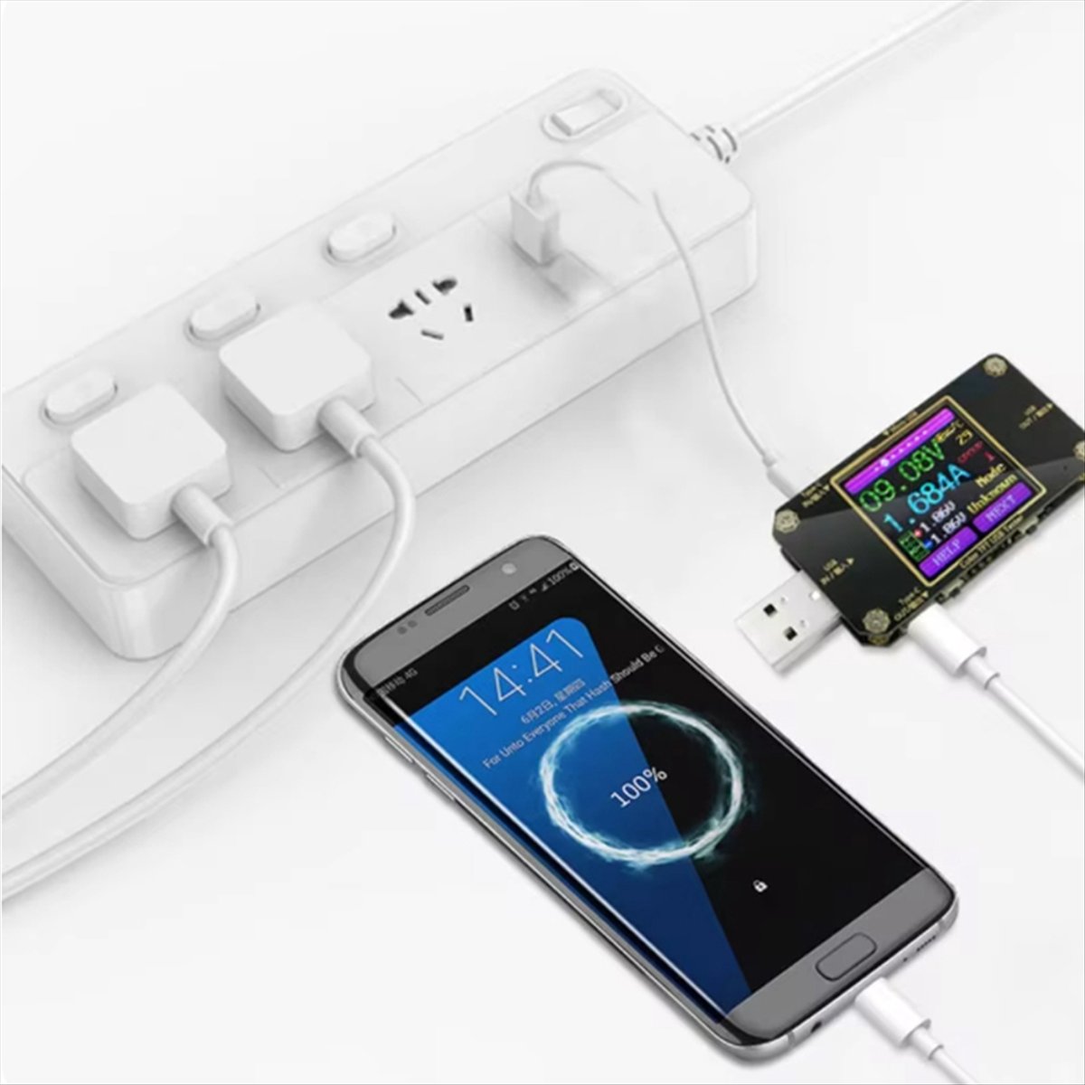 A99X Digital Color LCD Instrum - Power Supply Tester 评论和价格