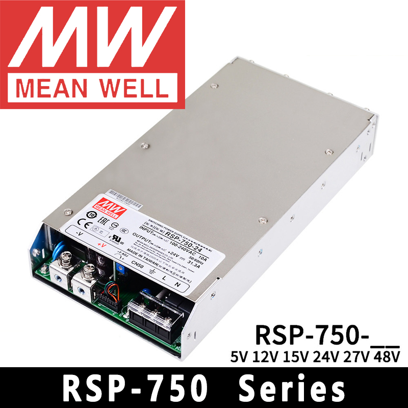 Mean Well RSP-750-5/12/15/24/2 - Power Supply 750W 评论和价格
