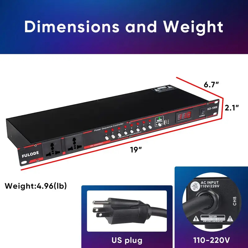 10-Way High Power Sequencer Re - Power Supply 评论和价格
