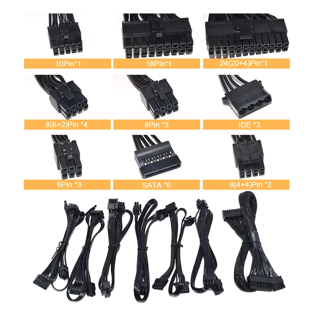 ATX 850W Full Modular RGB 80Pl - Modular Power Supply 评论和价格