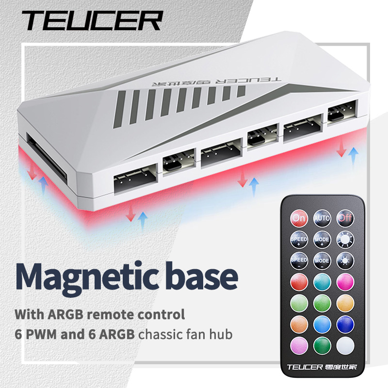 TEUCER LP-6P ARGB Remote Contr - Pc Power Supply 评论和价格