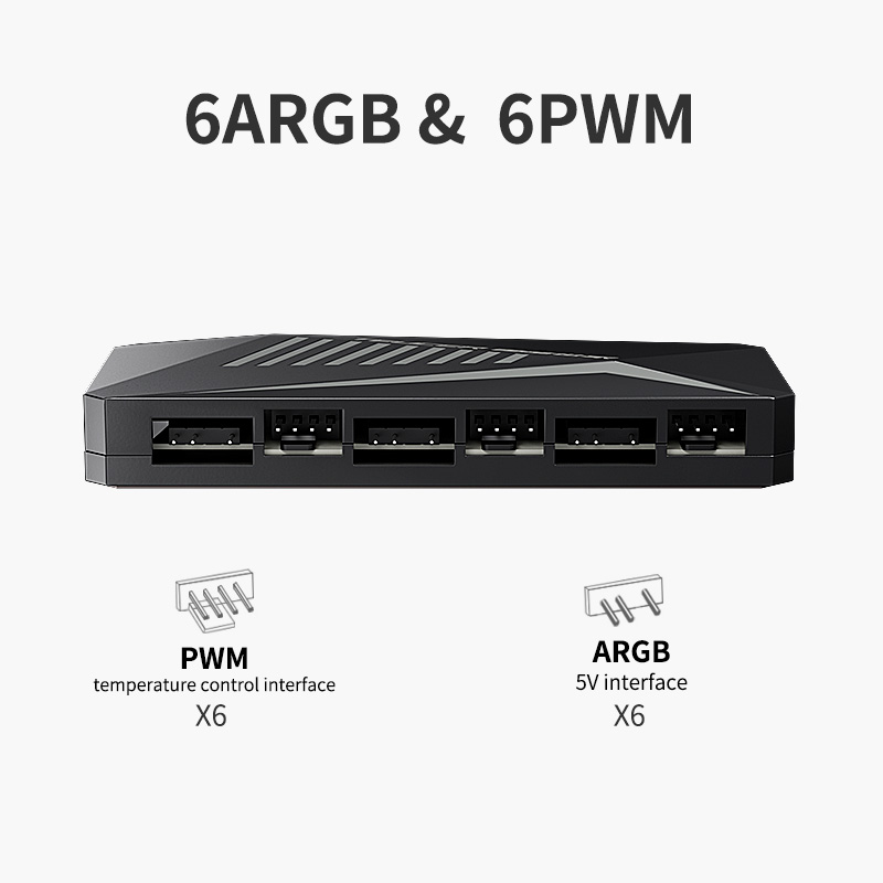 TEUCER LP-6P ARGB Remote Contr - Pc Power Supply 评论和价格